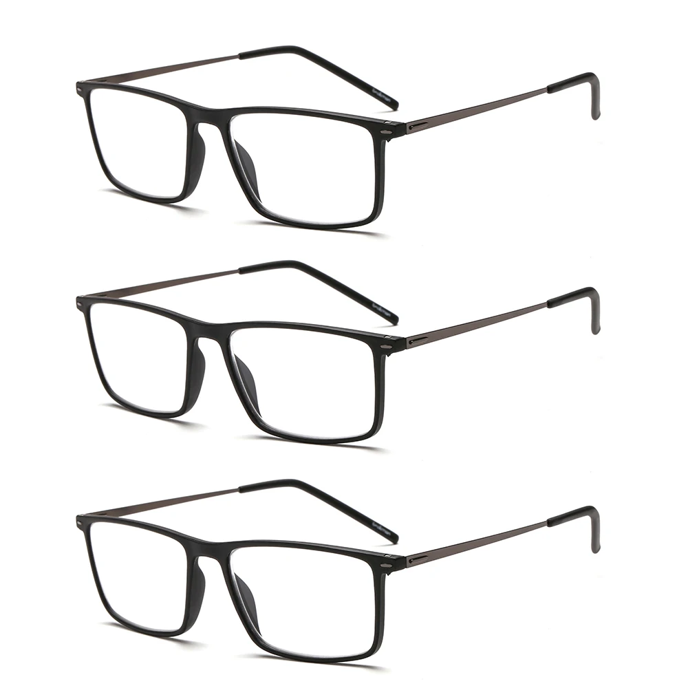 SUERTREE Reading Glasses Women Men Prescription Computer Glasses Retro