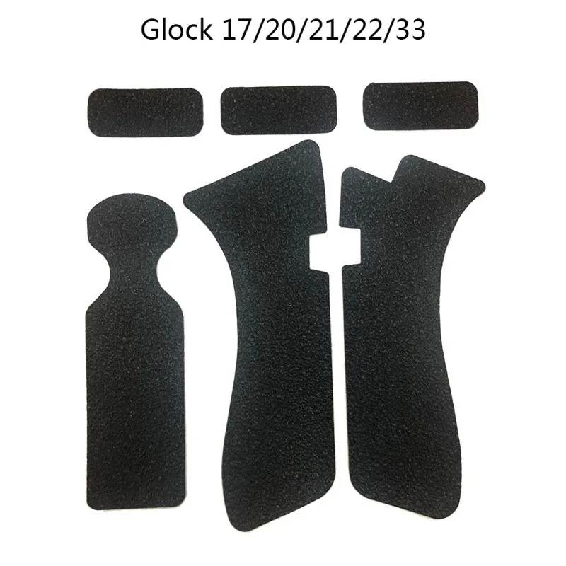 Non-slip Rubber Texture Grip Wrap Tape For Glock 17 19 20 21 22 23 25 26 27 32 33 38 Holster Pistol Magazine Accessories