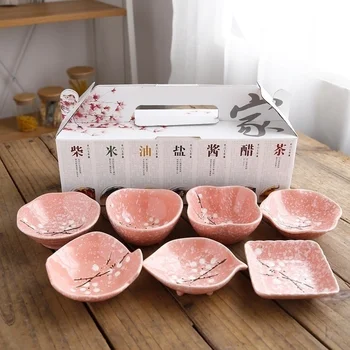 

Ceramic household dipping disc creative small dish dish cute soy sauce seasoning dishes