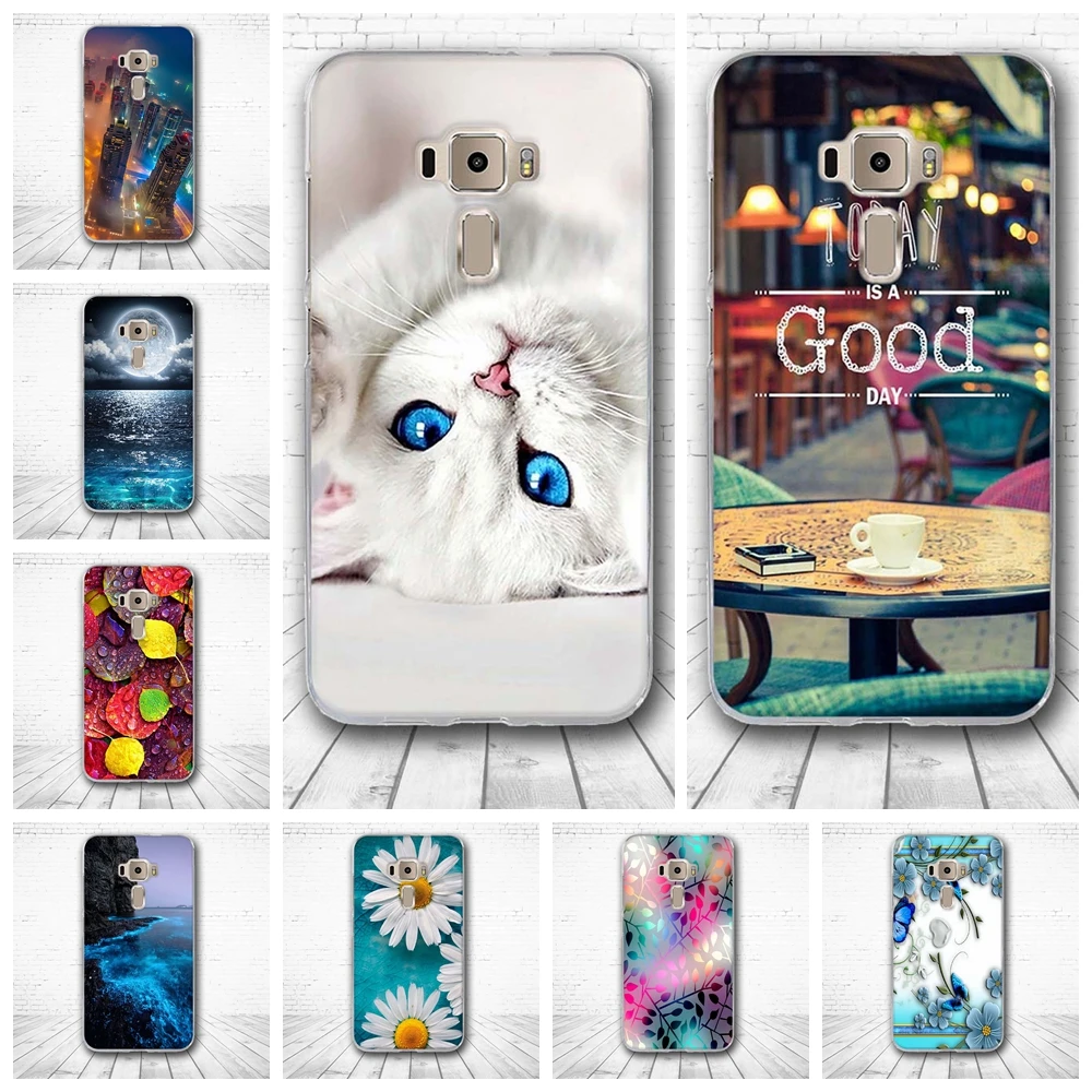 

ze552KL Soft TPU Cover For Asus ZenFone 3 ZE552KL Case 5.5" Coque For Asus ZenFone 3 Phone Bags Case For Asus ZenFone 3 ZE552KL
