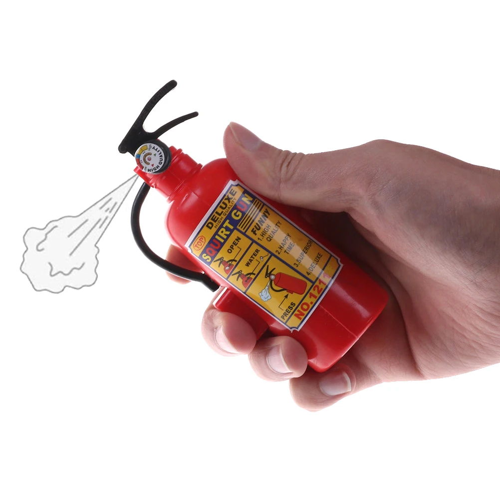 Novelty Water Gun Novelty Mini Fire Extinguisher Spray Style Pro