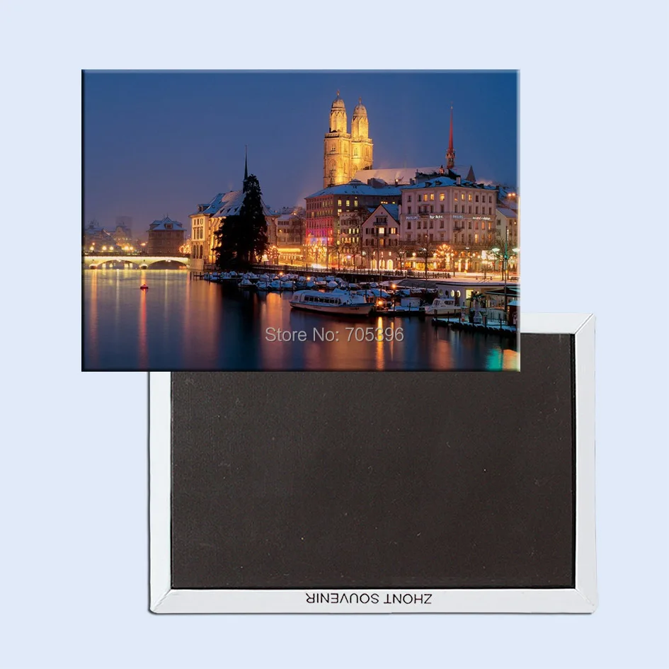 

Free Shipping over $12,Zurich, Switzerland Landscape Fridge Magnet 5496 Tourism Souvenir