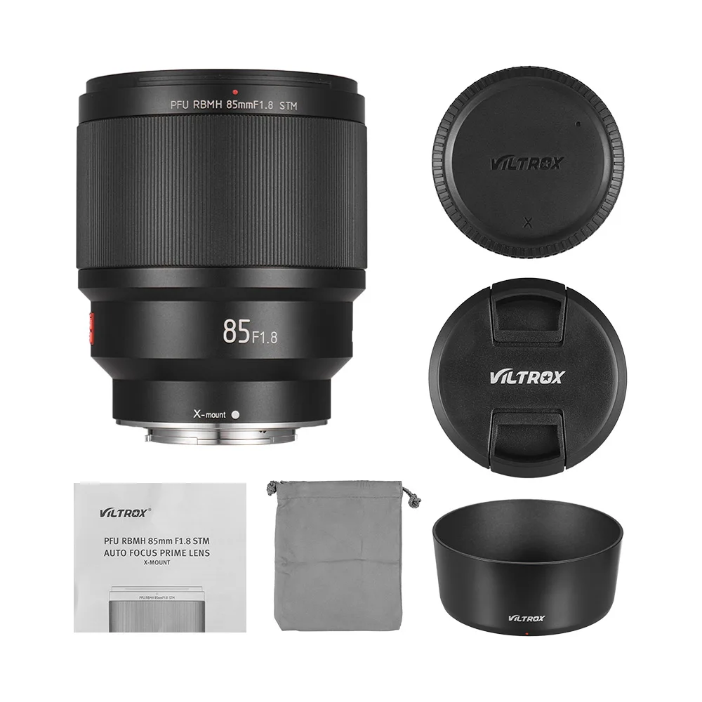 Viltrox PFU RBMH 85 мм F1.8 STM x-крепление AF Автоматическая фокусировка стандартный объектив портретный объектив полная Рамка для Fujifilm x-крепление камеры