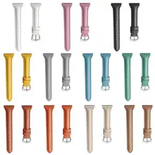 Смарт-часы ремешок быстросъемные кожаные часы браслет Наручные для Huami Amazfit умный ремешок для часов на замену