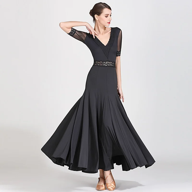 long Ballroom dress standard women ballroom dance dresses Spanish dress