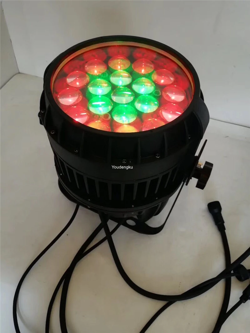 2pcs 19x10w rgbw 4 in1 dmx LED PAR Outdoor Waterproof LED ZOOM Par