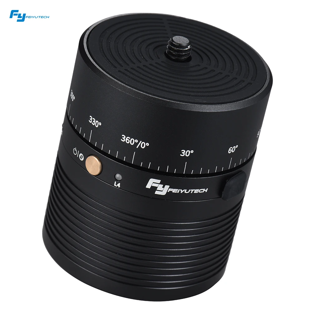 

FeiyuTech Motorized Panoramic Time Lapse Tripod Head w/ Built-in Rechargeable Battery for GoPro Hero for iPhoneX for DLSR Camera