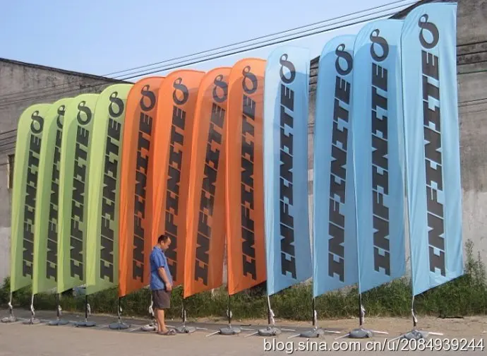 

4.8M Custom Feather Flags, One Sided Beach flag, XXXL size Feather Flag Hardware with Custom Print Flag Banners-5pcs/lot