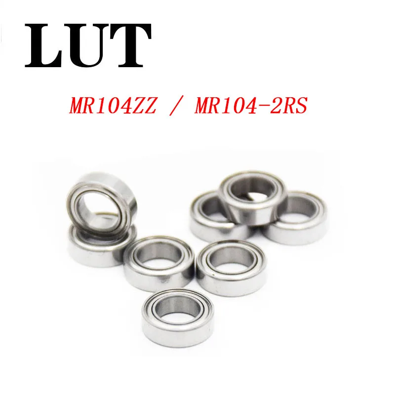 50 шт. шарикоподшипник MR104ZZ MR104 2rm подшипник ABEC5 с глубоким желобом 4x10x4 мм