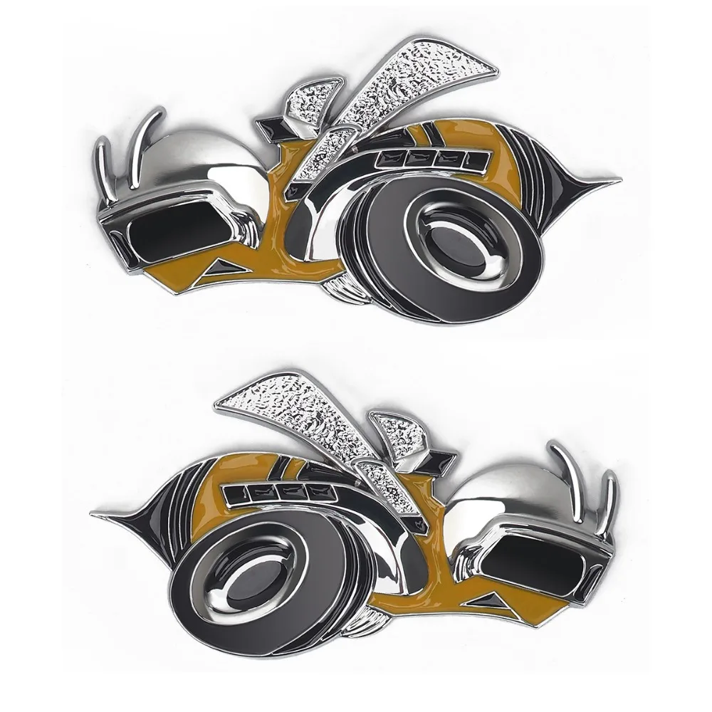 3D Car Sticker Bee Bumblebee Emblem Badge Auto Decal Cartoon Stickers for Dodge Jeep Grand Cherokee Compass Wrangler