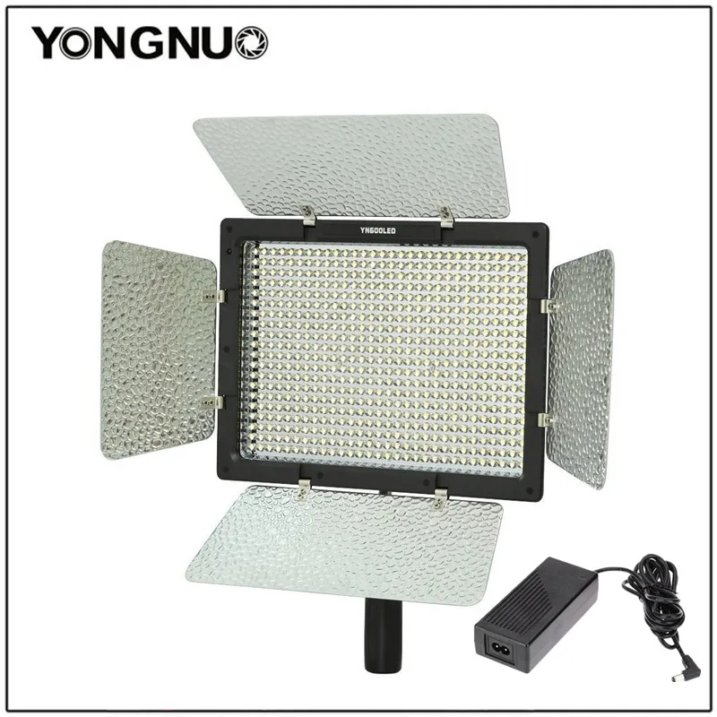 YONGNUO YN600 YN600L LED Video Light 3200k-5500k Color Temperature Adjustable 600 LEDs For Canon Nikon Camera Camcorder YONGNUO YN600 YN600L LED Video Light 3200k-5500k Color Temperature Adjustable 600 LEDs For Canon Nikon Camera Camcorder