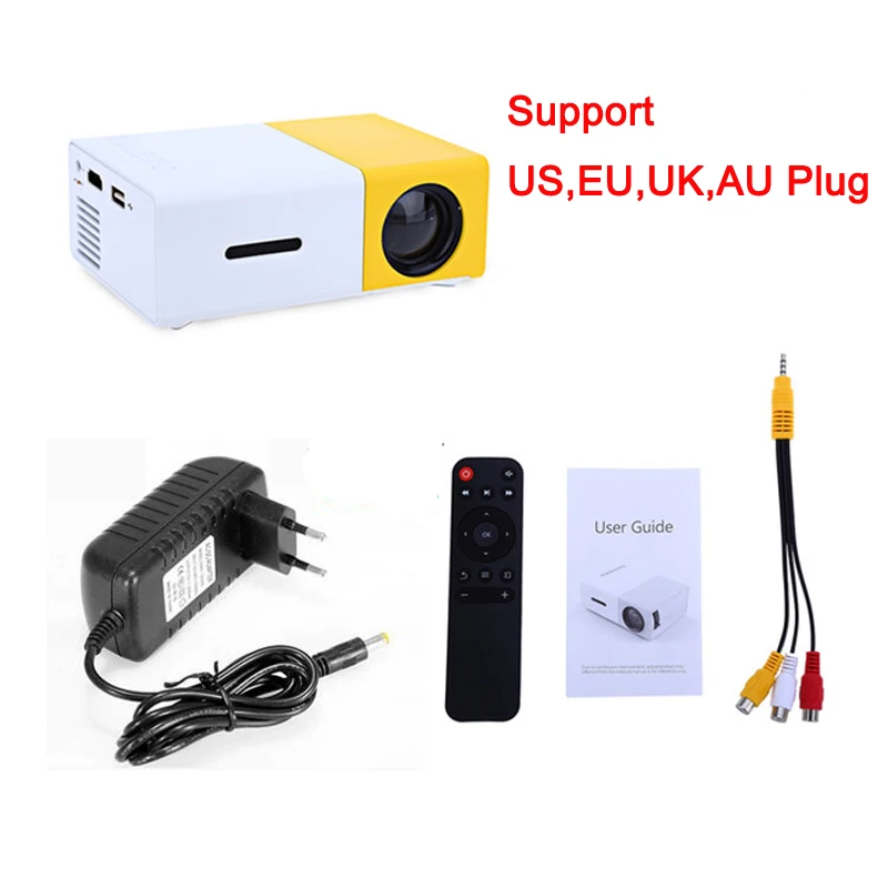Mini Projector Portable Movie Smart Home Neat HDMI XT00009 - Image 5