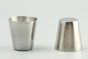 

1000pcs 30ml Stainless Steel Wine Cup Portable Mini Beer Cup Outdoor Water Cup wen6622