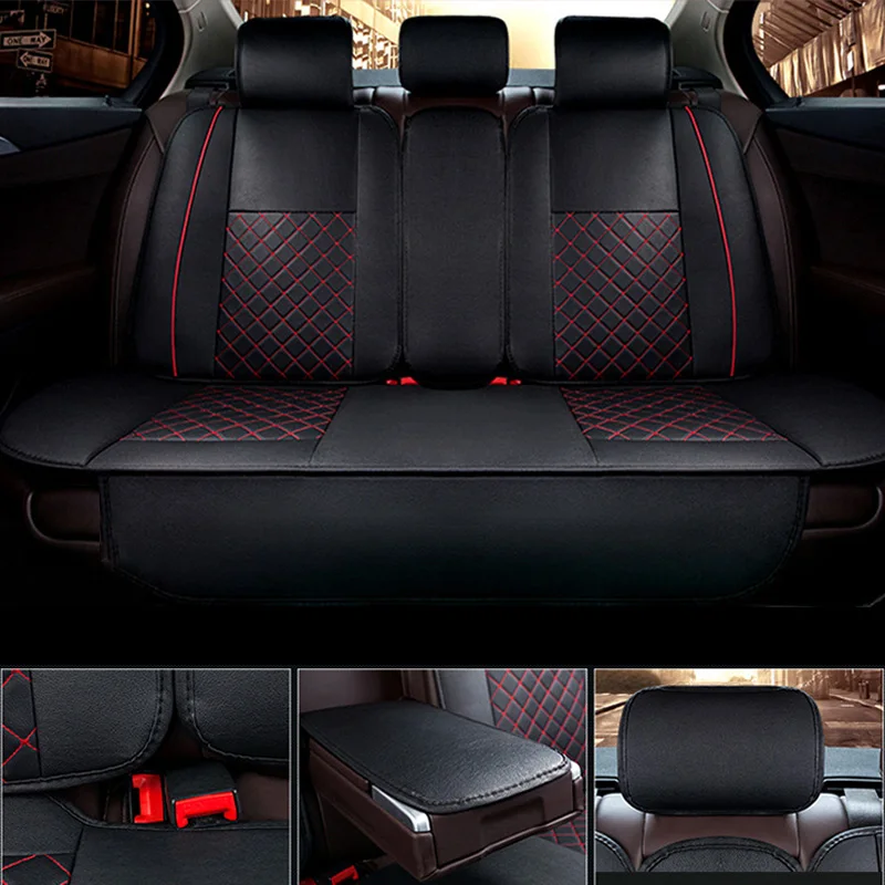 

Pu Leather Car Seat Covers Universail Cushion Cover For Car Seat For BMW e30 e34 e36 e39 e46 e60 e90 f10 f30 Auto Accessories