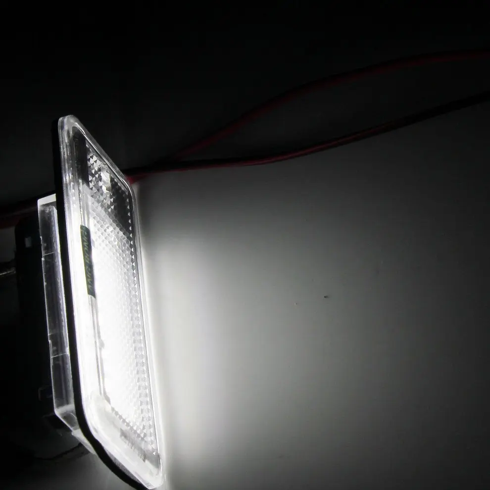 1 шт. Автомобильный светодиодный подсветка номерного знака для Renault Clio