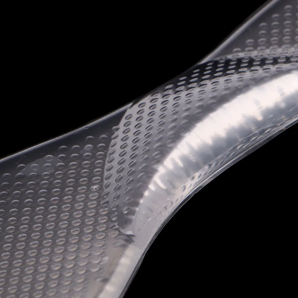 Силиконовые гелевые прозрачные стельки для ног Регулировка плоскостопия коррекция ортопедическая повязка Acne стельки Seven point