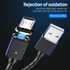 Магнитный кабель Olaf Micro usb Type C, супербыстрая зарядка, для телефона, Micro usb Type-C, магнитное зарядное устройство, usb c для iphone 7, 8, huawei, xiaomi ► Фото 3/6