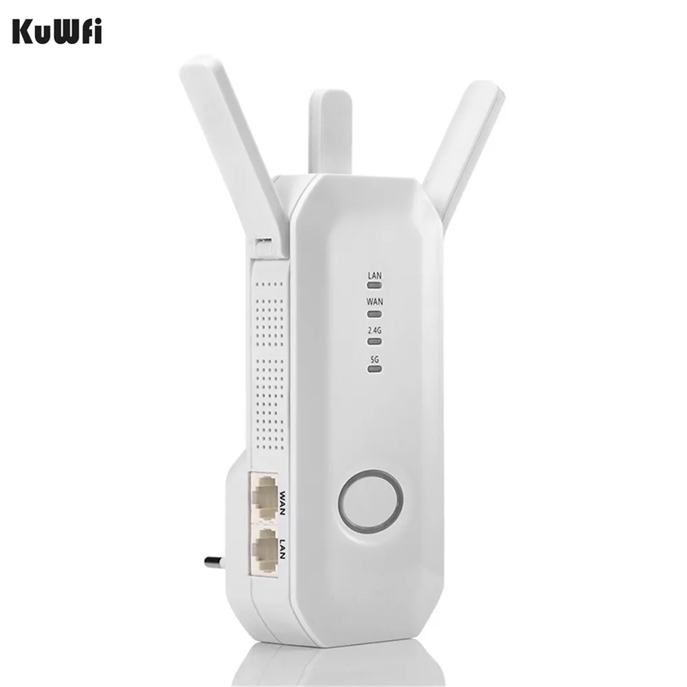 Kuwfi 750 Мбит/с Беспроводной WI FI ретранслятор роутер двухдиапазонный 2 4G 5G 802.11AC