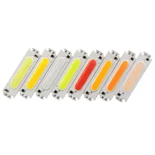 SUMBULBS 60*15mm COB LED Light Bulb 12V 2W LED Diode Lighting Chip Red Blue Pink Green Yellow White Color for DIY Car Lamp Bulbs