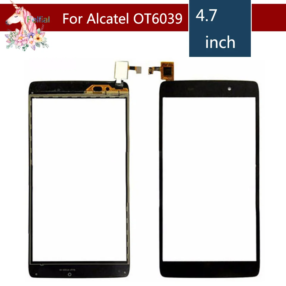 Для Alcatel One Touch idol 3 6039 OT6039 6039Y 6039A 6039K сенсорный экран дигитайзер сенсор внешнее