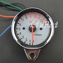 Универсальный мотоцикл роллер Тахометр Датчик REV метр RPM Калибр 13000 об./мин