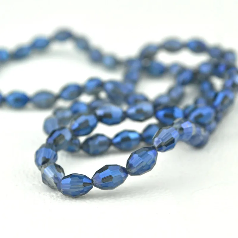 OVAL SHAPE CRYSTAL BEADS  (44)