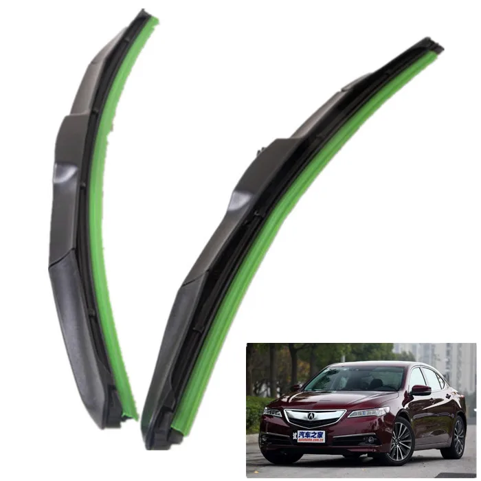 Xia Mengmeng for Acura TLX 2014 2015 2016 A pair of windshield wiper