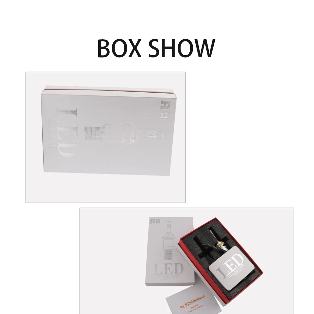 1 комплект H4 H3 H4 H7 H11/8 9005 9006 зэс R8 светодиодный фары лампы 6500K 4800LM 40W 12V 24V автомобиль грузовик передние противотуманные фары дальнего