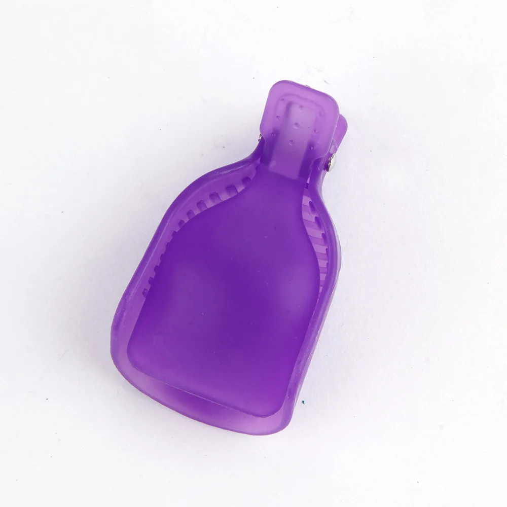 5pcs Plastic Toes Toe Nail Art Soak Off Clip Cap UV Gel Polish Tips Remover Cleaning Wrap Tool Nail Soak Cap Manicure Tool 5