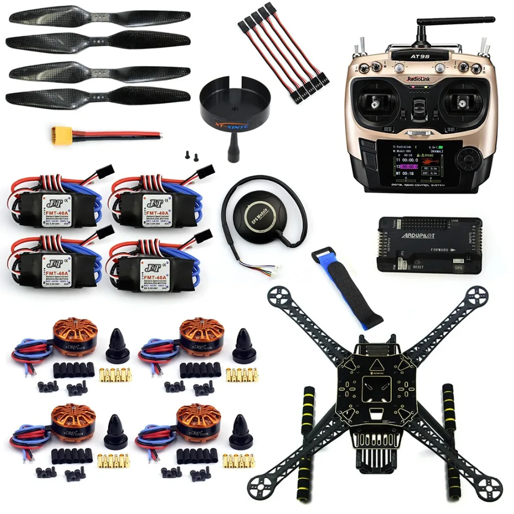 F19457 G DIY 4 Axle RC FPV font b Drone b font S600 Frame Kit with