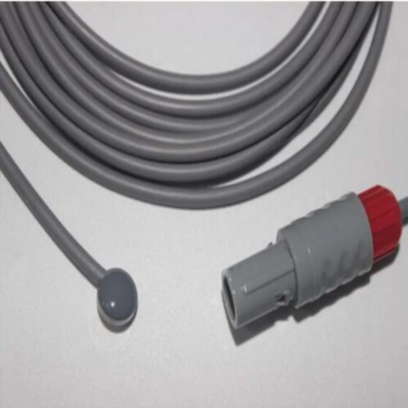 

Free Shipping Compatibel for Critikon adult Skin temperature Probe for Patient Monitor Surface Temperature Sensor 3M Cable