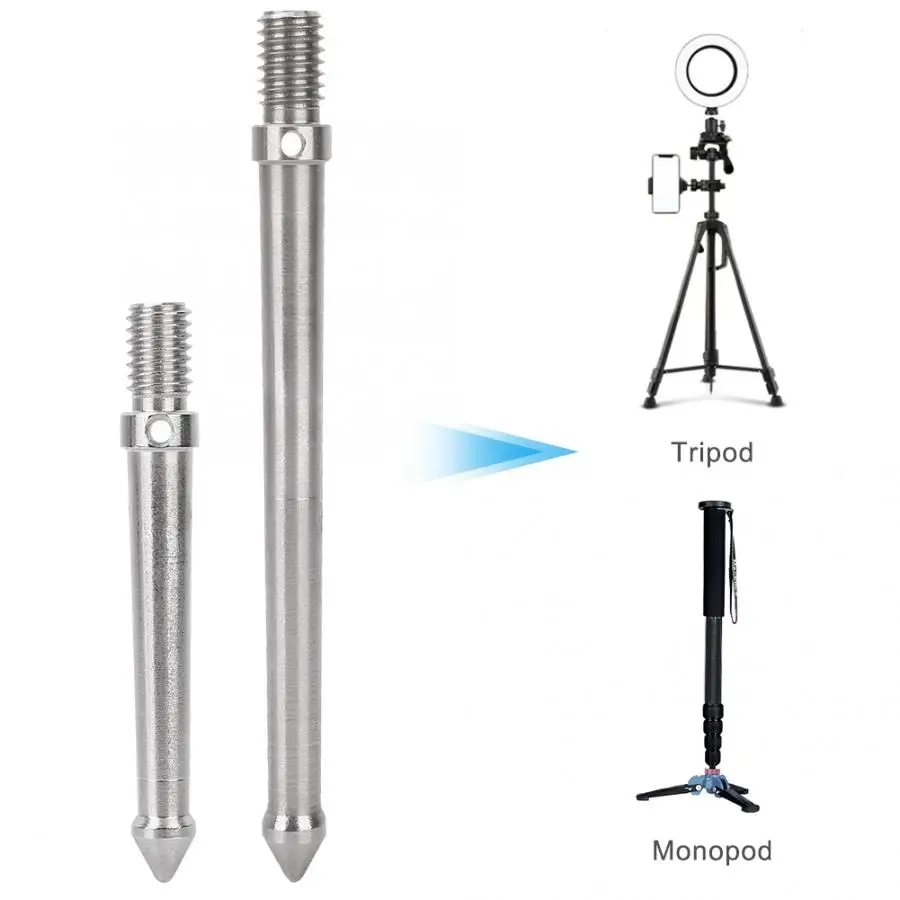 Металлический адаптер для крепления штатива монопода с резьбой 3/8 дюйма аксессуары для камеры