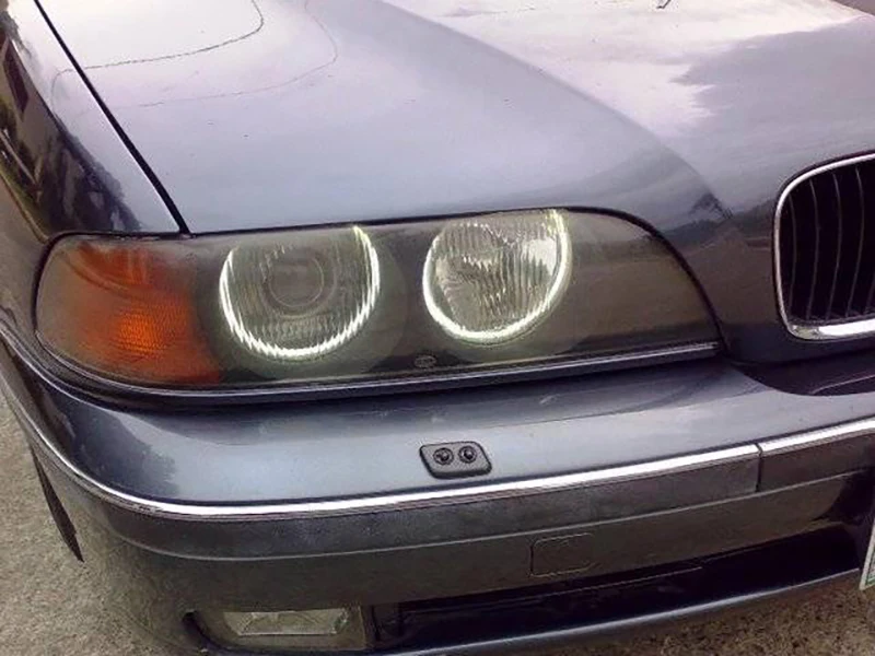 Для BMW 1995-2000 E39 5 серия pre-facelift отличное Ультра яркое освещение smd комплект светодиодов «глаза ангела» halo ring