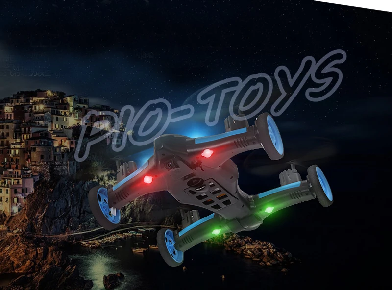 Новое прибытие подарок воздух к земле Droner 2,4G 6 оси RC вертолет двойной пульт дистанционного управления квадрокоптером игрушки Электрический Летающий вертолет подарок