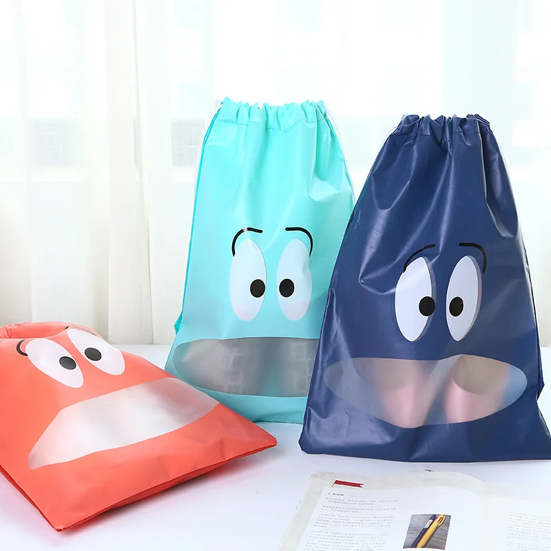 

Waterproof Shoes Bag Travel Portable Shoe Storage Bag Organize Tote Drawstring Bag Organizer Non-Woven Organizador