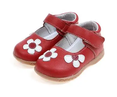 Новые летние открытые сандалии для маленьких девочек; детские кожаные сандалии с белыми цветами для девочек;