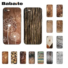 Babaite текстура древесины лиса Одуванчик Мандала чехол для телефона для iphone 11 Pro 11Pro Max 6S 6plus 7 7plus 8 8Plus X Xs MAX 5 5S XR