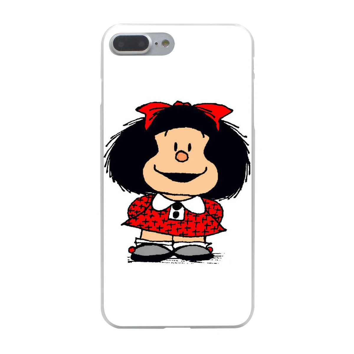 Жесткий чехол Lavaza Mafalda для iPhone XR X XS 11 Pro Max 10 7 8 6S 5 5S SE 4 4s