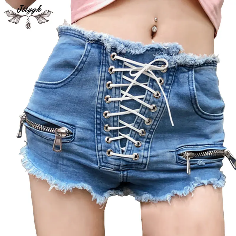 Tight denim shorts womens Clearance