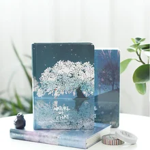 Nature Chat Hard Cover Journal Diary Blank Art Papers Notebook School Study Planner Notepad
