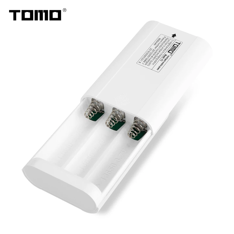Оригинальное умное зарядное устройство TOMO P3 5 В 2 А чехол для аккумулятора 3x18650