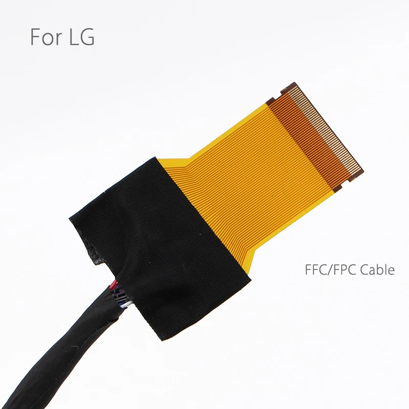 Кабель FFC LVDS 2 ch 8-bit 51 pins 51pin двойной 8 кабель гибкий плоский кабель для светодиодный панели V400HJ6-PE1 550 мм Универсальный ЖК-контроллер