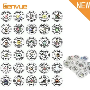 

Waterproof Round DIY Slime Supplies Sticker Containers Decoration Sticker Slime Supplies For Polymer Clay Box Accessories Tool