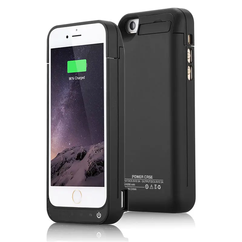 4200 мАч 5S зарядное устройство чехол для iPhone 5C 5 SE USB Power Bank упаковка подставка Powerbank