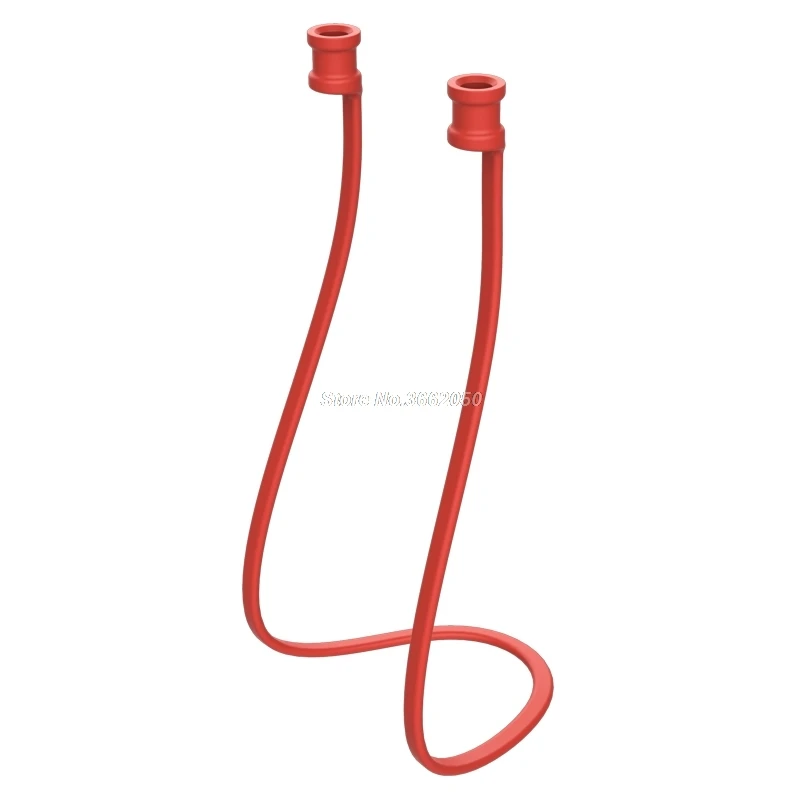 1 шт. для Freebuds 2 Силиконовые Анти-потери шейный ремешок беспроводные Bluetooth наушники плетеный шнур аксессуары для наушники для хiaomi - Цвет: Red