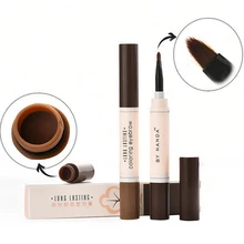 Карандаш для бровей, ручка, тату, крем, косметика, инструменты, пигментный оттенок, Кисть для макияжа, бровь, эскизная ручка