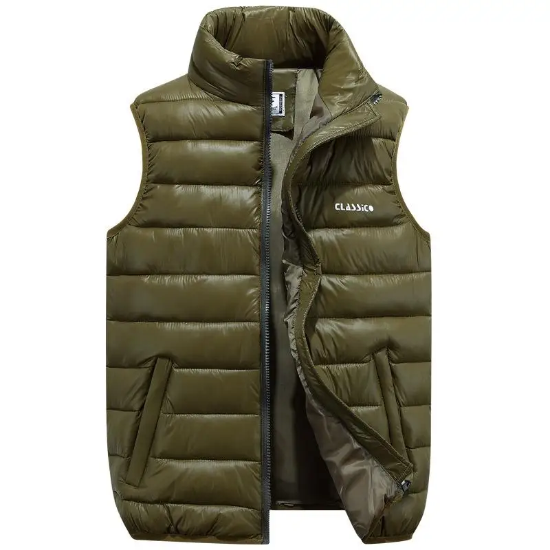 ralph lauren puffer jacket Lusumily Winter Vest Women Waistcoat Jacket Plus Size 4XL 5XL 6XL Thermal Vest For Female Casual Loose Warm Sleeveless Waistcoat long down coat womens Coats & Jackets