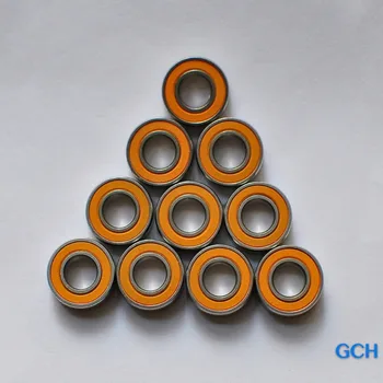 

Free Shipping 6PCS 3x10x4, 4PCS 5x11x4, 2PCS 3X8X4 2OS CB ABEC7 Hybrid Fishing Reel Bearings By GCH