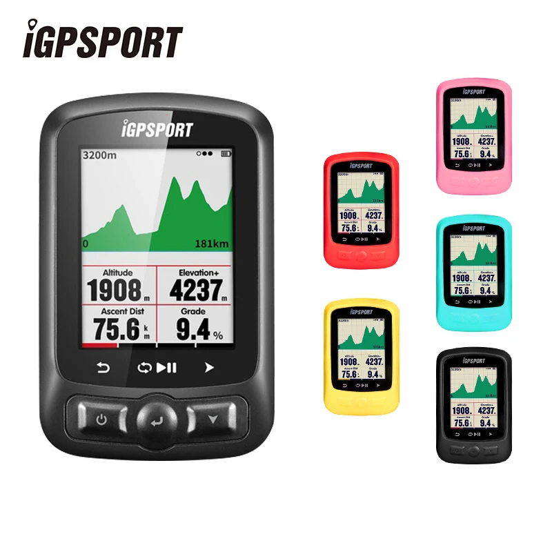 

IGPSPORT Cycling ANT+ GPS IGS618 Bike Bicycle Bluetooth Wireless Stopwatch Speedometer Waterproof IPX7 Bike Speedometer Computer