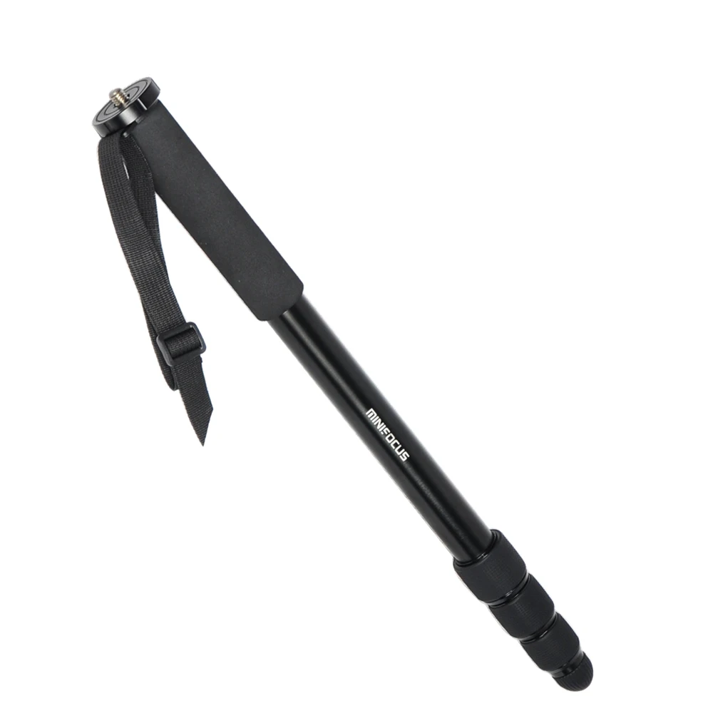 

4-Section Telescopic Aluminium Alloy Lightweight Photography DSLR Camera Monopod Unipod Walking Stick for DSLR Cameras Gimbal